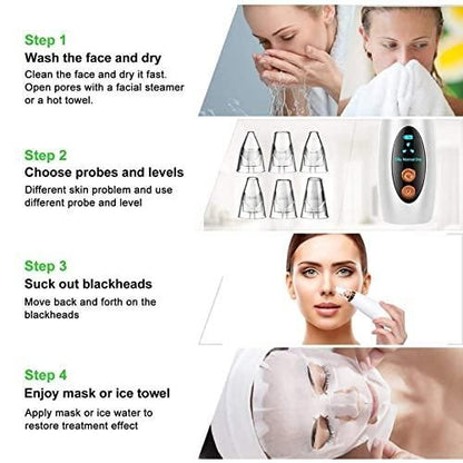 "GlowSkin™ Portable Blackhead Remover"